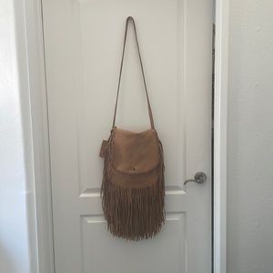 Vintage brown leather Polo Ralph Lauren purse